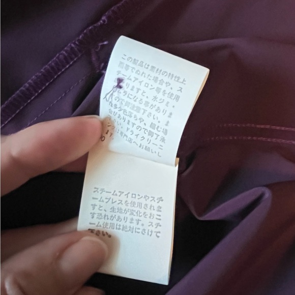 Comme Ca du Mode formal shirt. Plum Purple. Size 3 - Picture 7 of 10